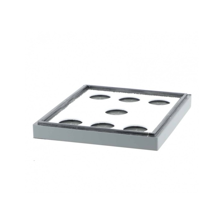 Powałka Dadant, Langstroth, Wielkopolska 12-ramkowa, Apipol, malowana (szara) - W1021_SZ