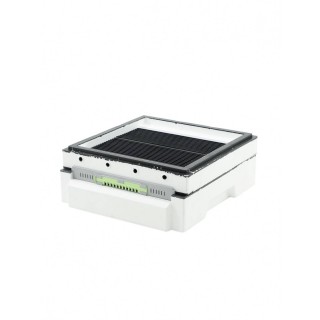 Dennica wysoka Dadant, Wielkopolska 12-ramkowa, Langstroth, Apipol z segmentowym poławiaczem pyłku, niemalowana - W10240K