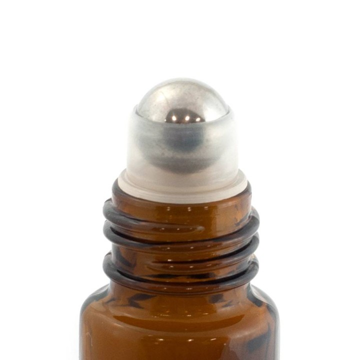 Butelka szklana brązowa 10ml roll-on (1szt) - wzór A59