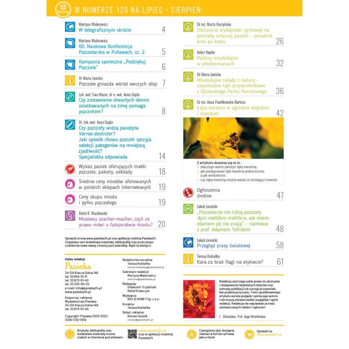 Pasieka nr 4/2023 (PAS120)