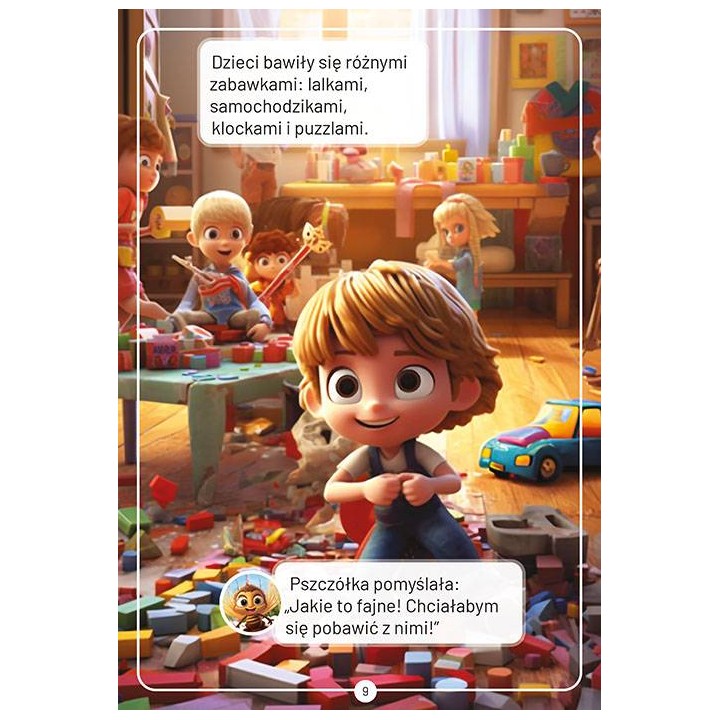 Bajka edukacyjna "Pszczółka nasza przyjaciółka" - K261