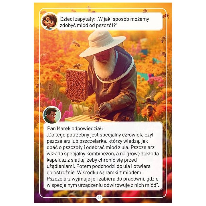 Bajka edukacyjna "Pszczółka nasza przyjaciółka" - K261
