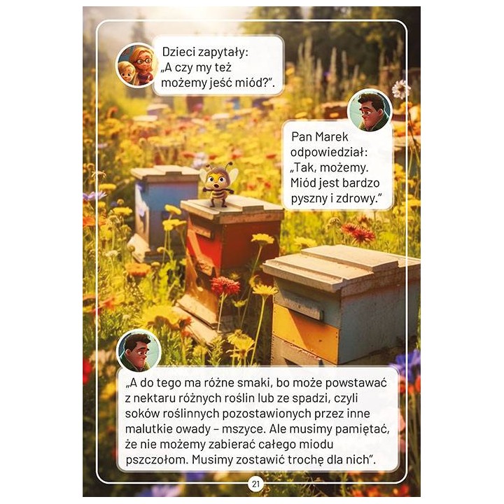 Bajka edukacyjna "Pszczółka nasza przyjaciółka" - K261