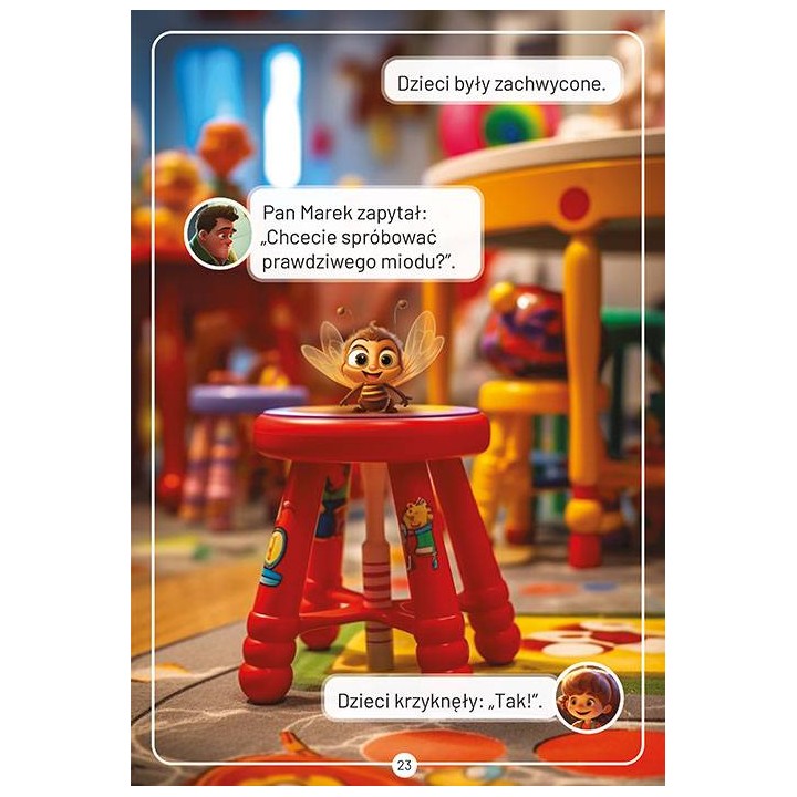 Bajka edukacyjna "Pszczółka nasza przyjaciółka" - K261