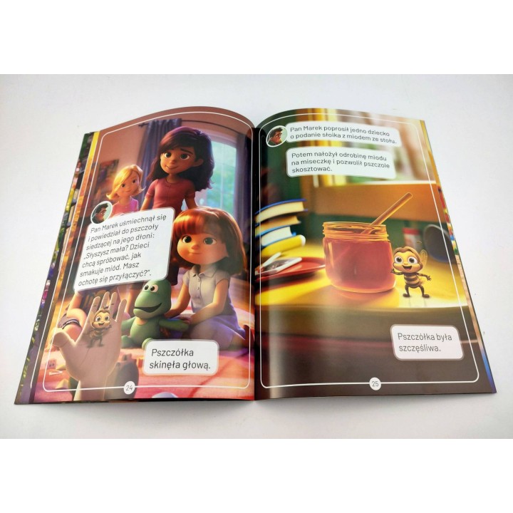 Bajka edukacyjna "Pszczółka nasza przyjaciółka" - K261