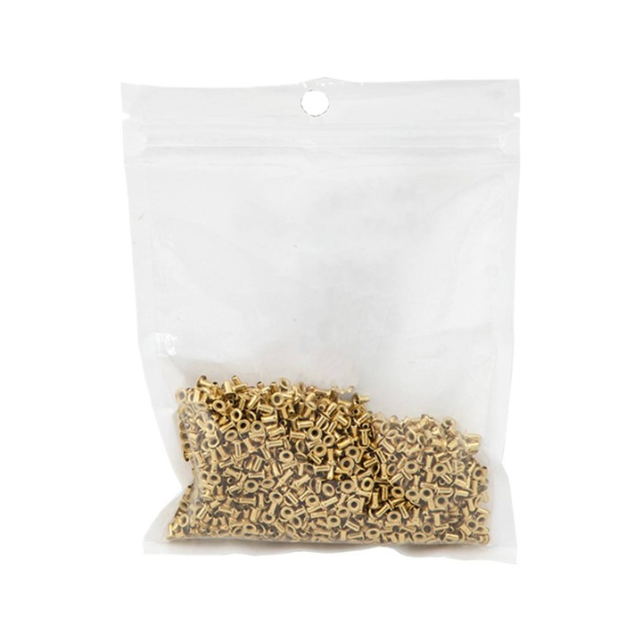 Przelotki do drutu - miedziane (2000 szt) - wzór 4256Z