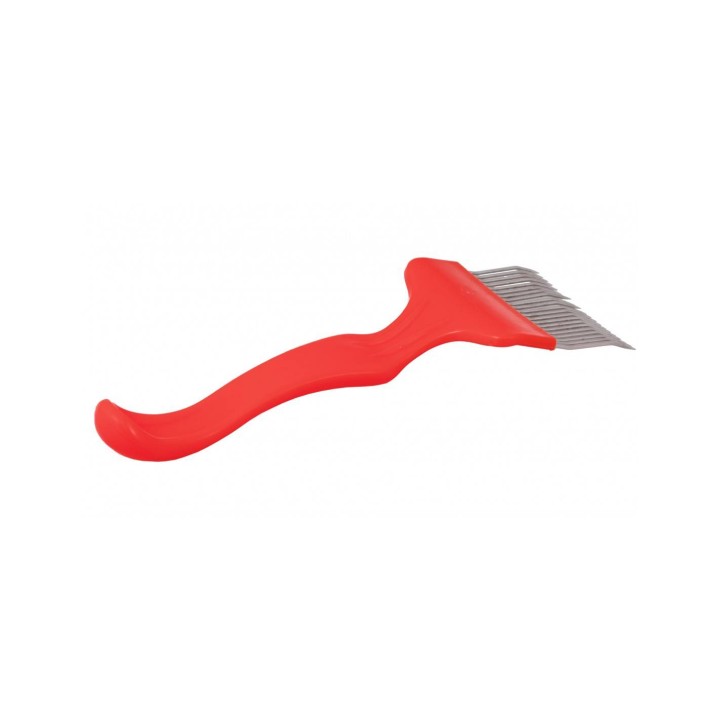 Odsklepiacz widelcowy z rączką plastikową - profilowany - wzór 4204