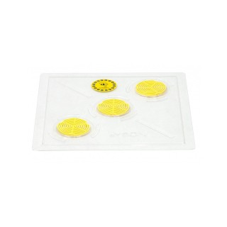 Powałka transparentna wielkopolska 10-ramkowa, plastikowa