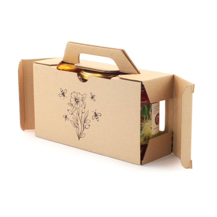 Pudełko na 3 słoiki 315ml (10szt) –  P2J