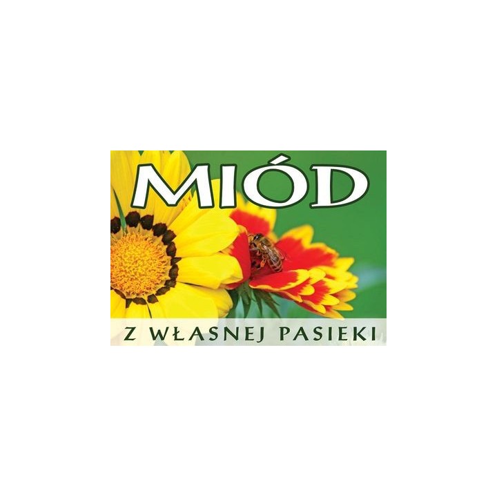 Naklejka na tablicę reklamową rozm. 43x30,5cm - N212