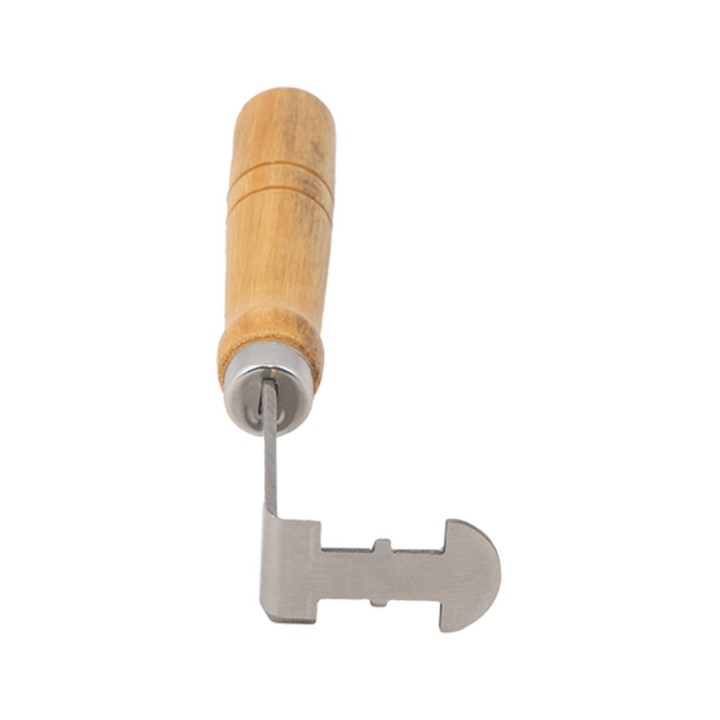 Skrobak do ramek pszczelich z rączką drewnianą - wzór 3123